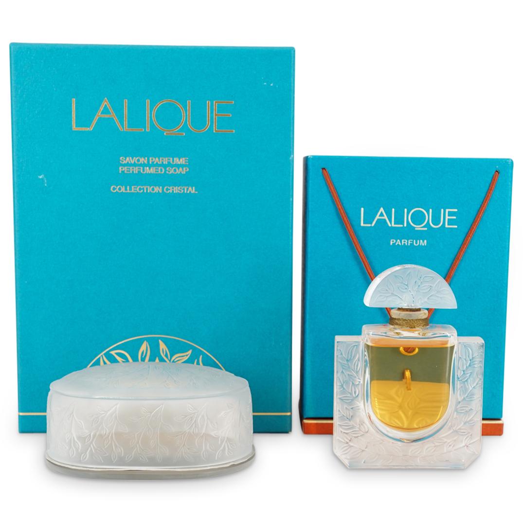 (2Pc) Lalique Soap Dish & Perfume in Boxes (1 of 11)
