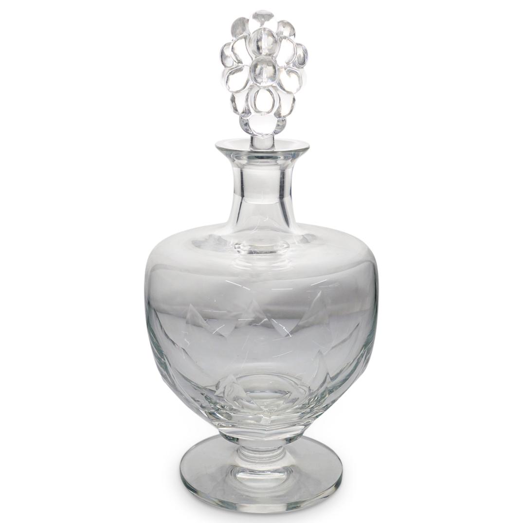 Lalique Crystal Footed Decanter (1 of 6)