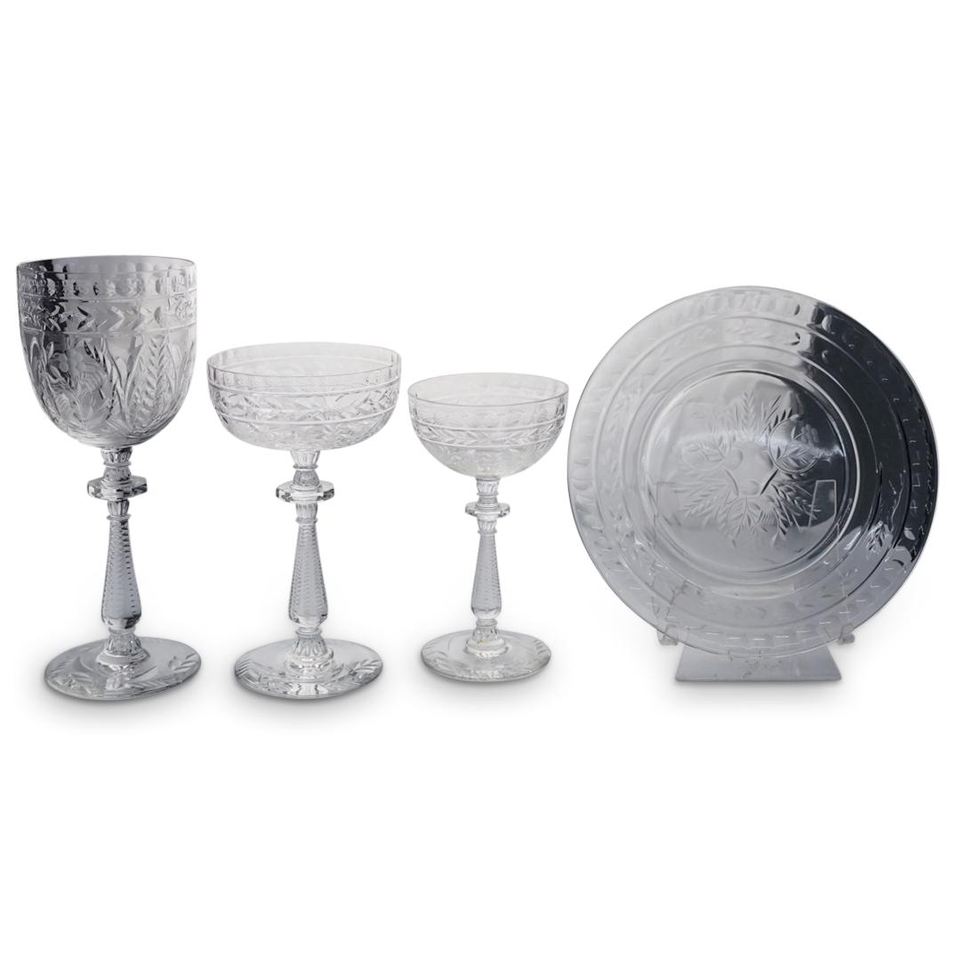 (42 Pc) Rock Sharpel "Frontenac" Glassware Set (1 of 2)