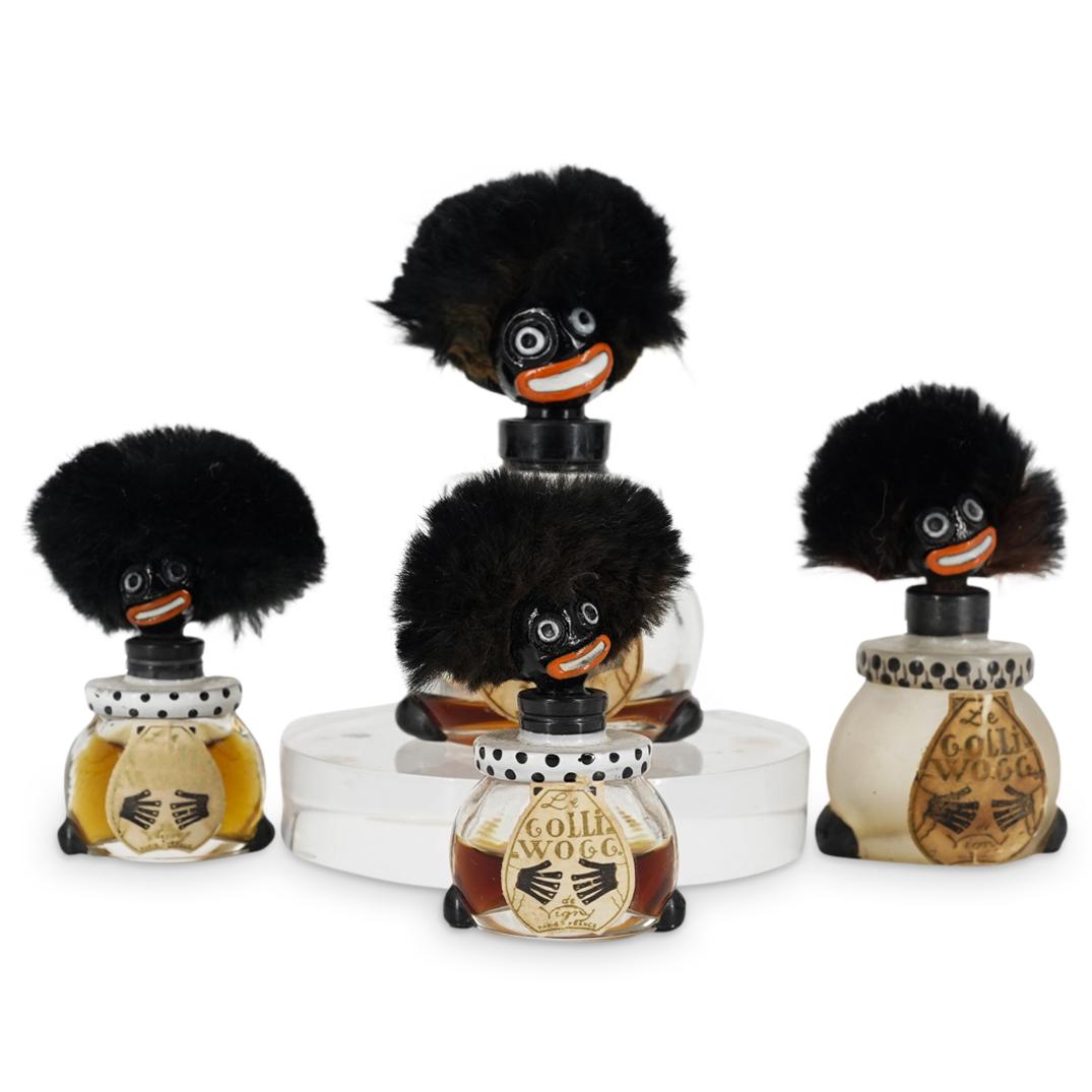(4 Pc) Parfums Vigny Le Golliwogg Extrait Perfume Bottles (1 of 4)