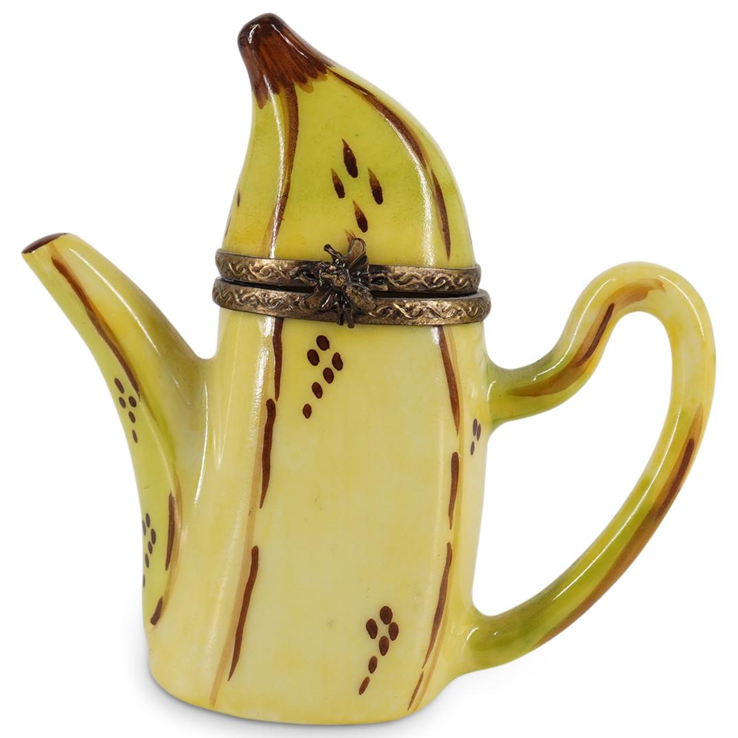 Limoges Porcelain Teapot Pill Box (1 of 4)