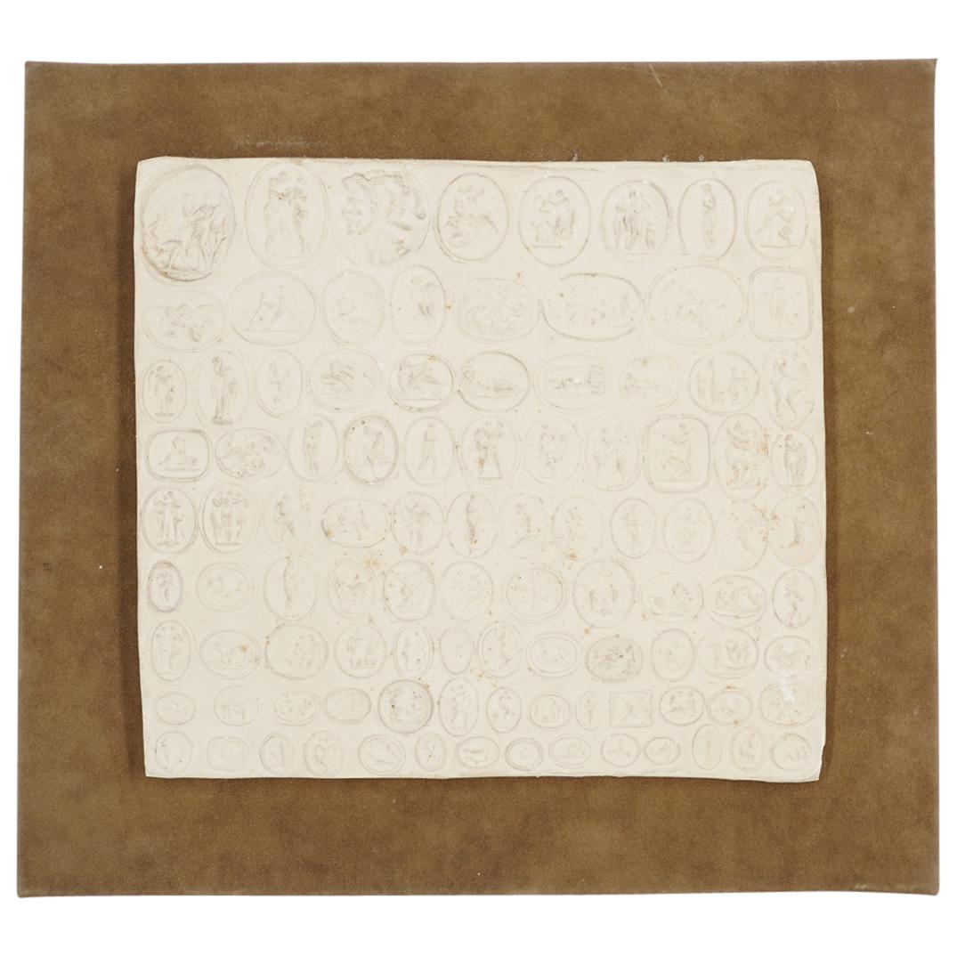 Italian Plaster Intaglio Relief (1 of 5)