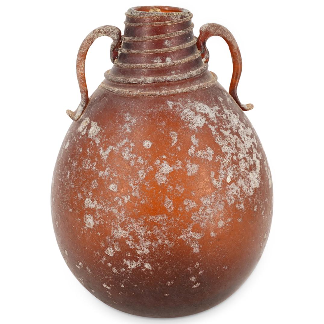 Murano Seguso Vetri D'Arte Scavo Vase (1 of 7)