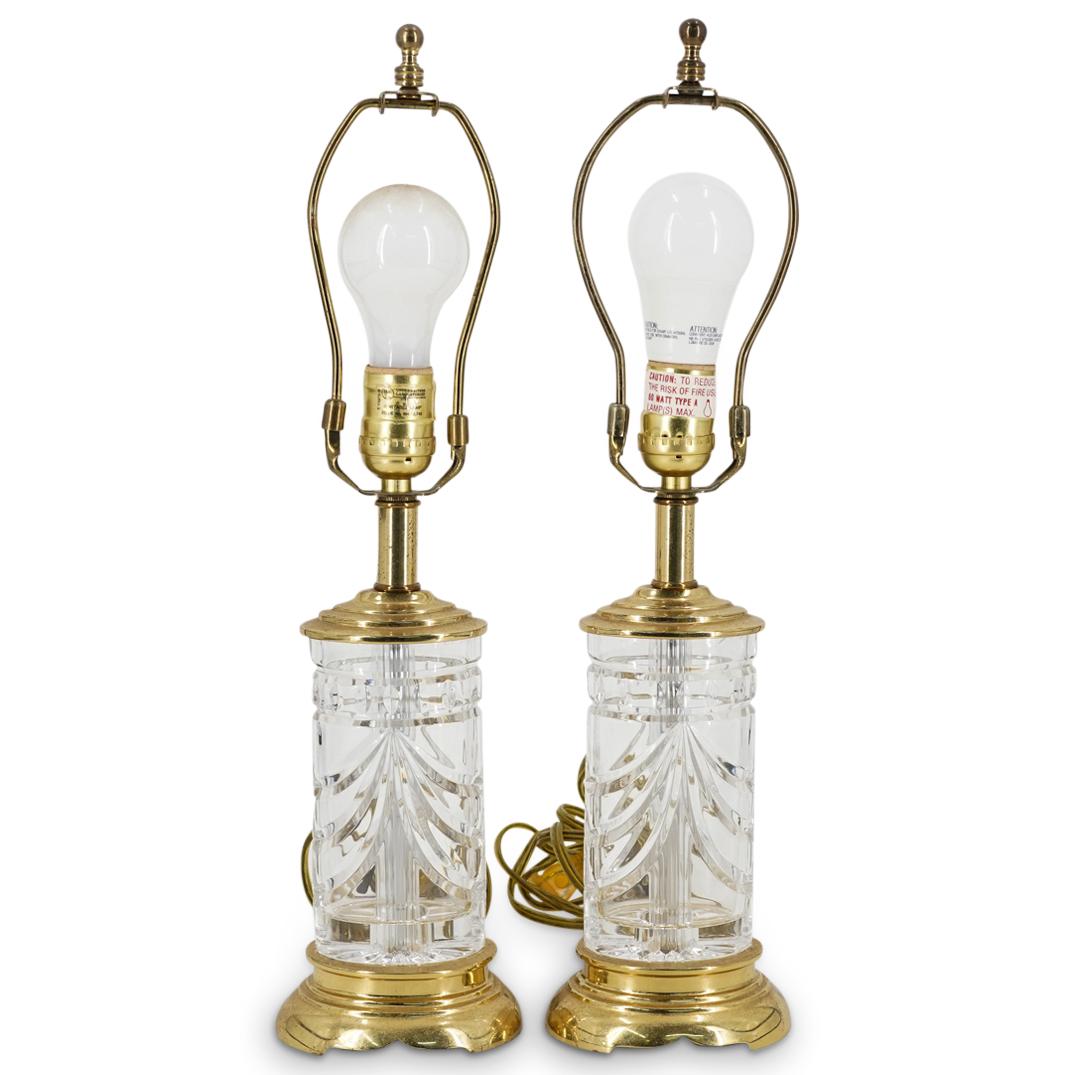 (2 Pc) Waterford Crystal Table Lamps (1 of 4)