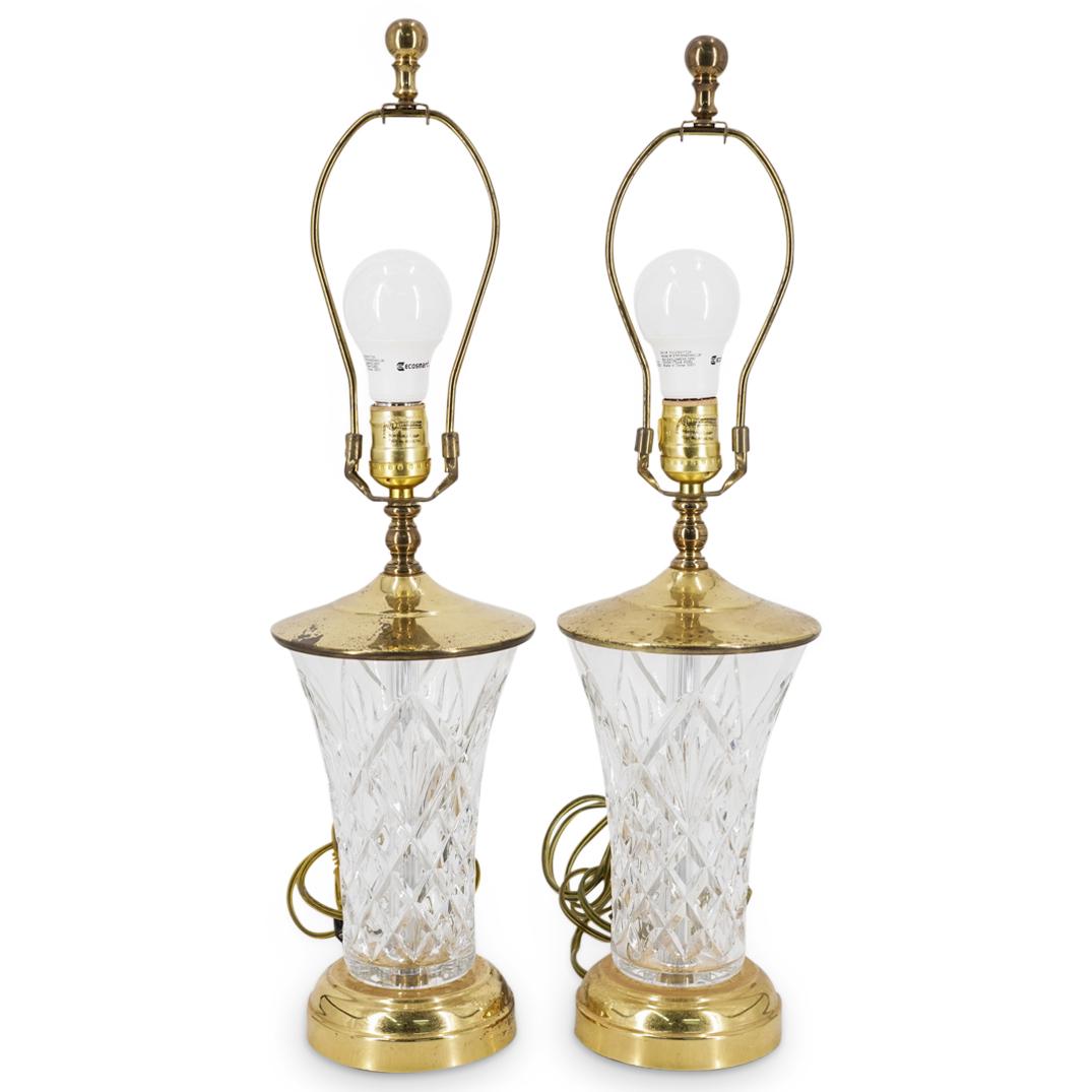 (2 Pc) Waterford Crystal Table Lamps (1 of 3)
