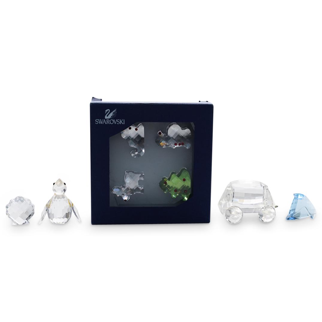 (8 Pc) Swarovski Crystal Figurines Grouping Set (1 of 5)