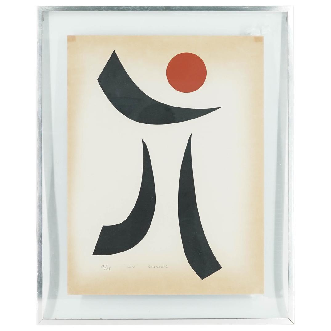 Signed "Sun" Lithograph (1 of 7)