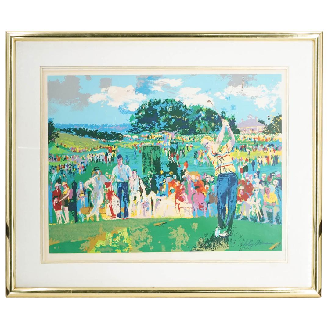 Leroy Neiman (1921-2012) "Augusta Golf" Lithograph (1 of 8)