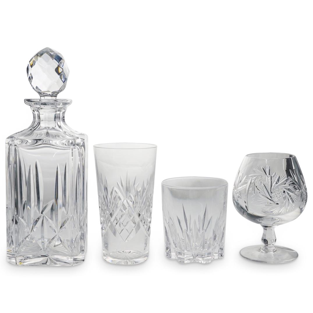 (21Pc) Crystal Glass Grouping (1 of 7)