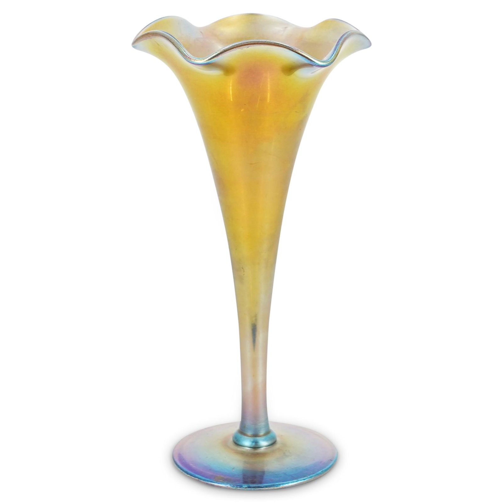 Steuben Gold Aurene Vase (1 of 6)