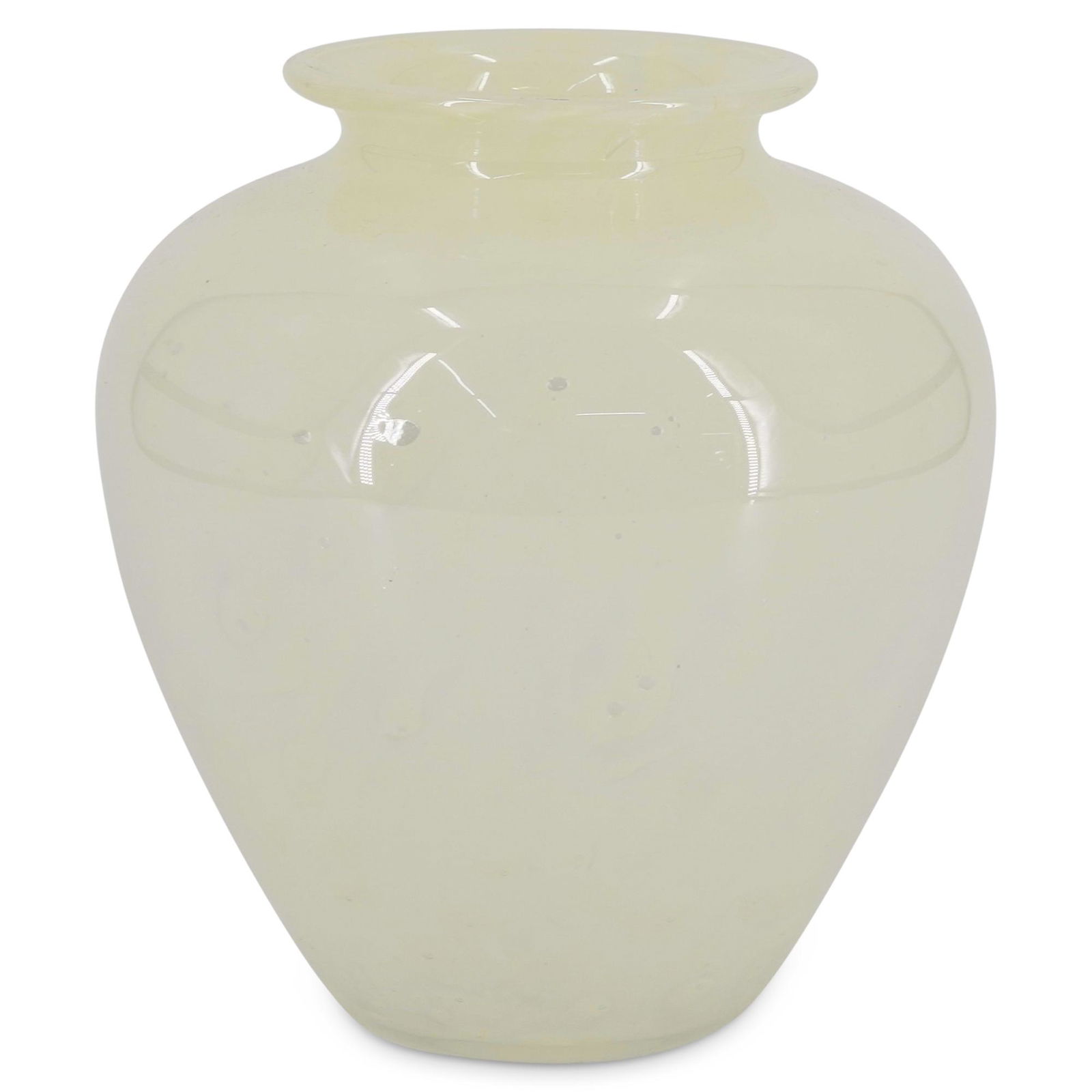 Steuben White Cintra Vase (1 of 4)