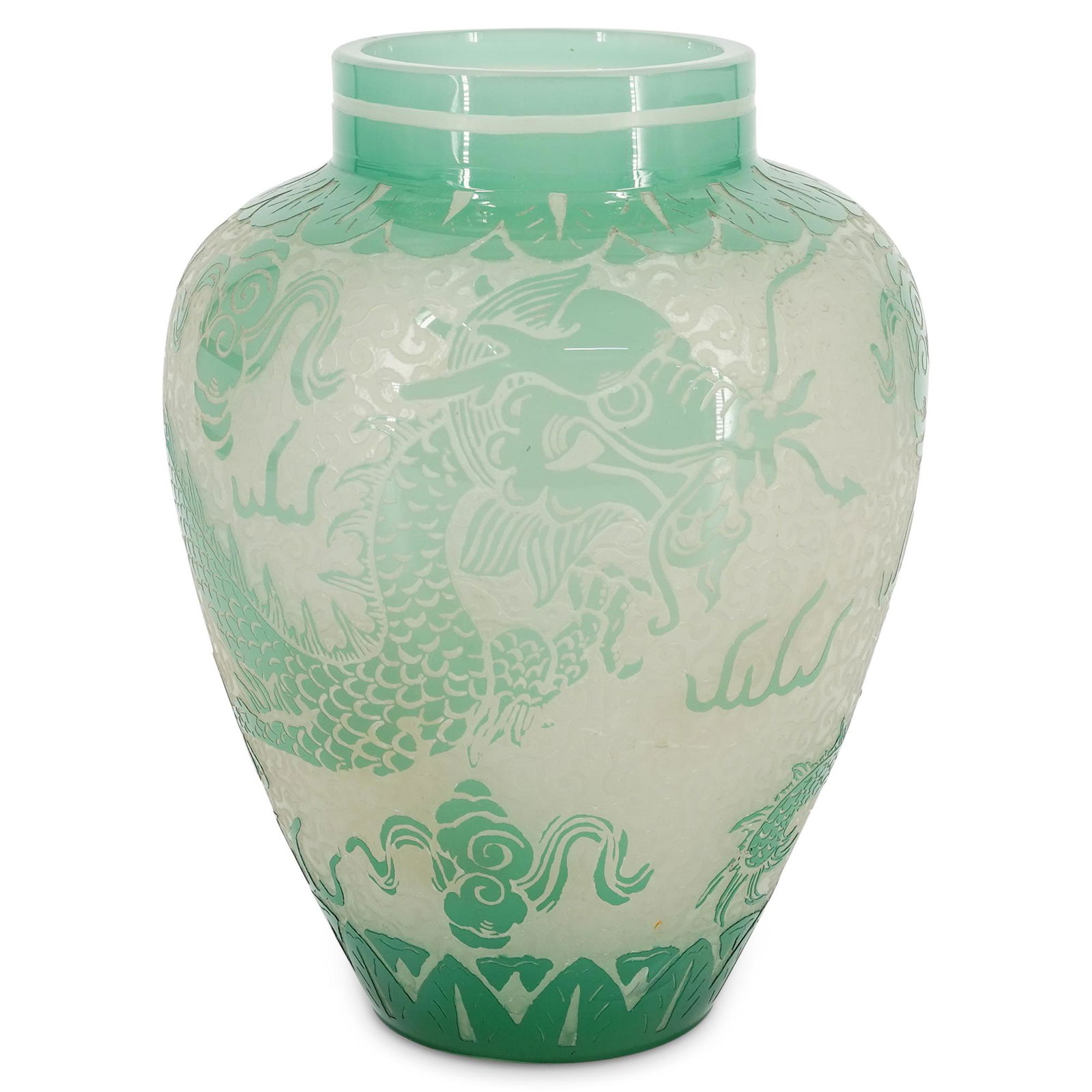 Steuben Green Jade Vase (1 of 6)