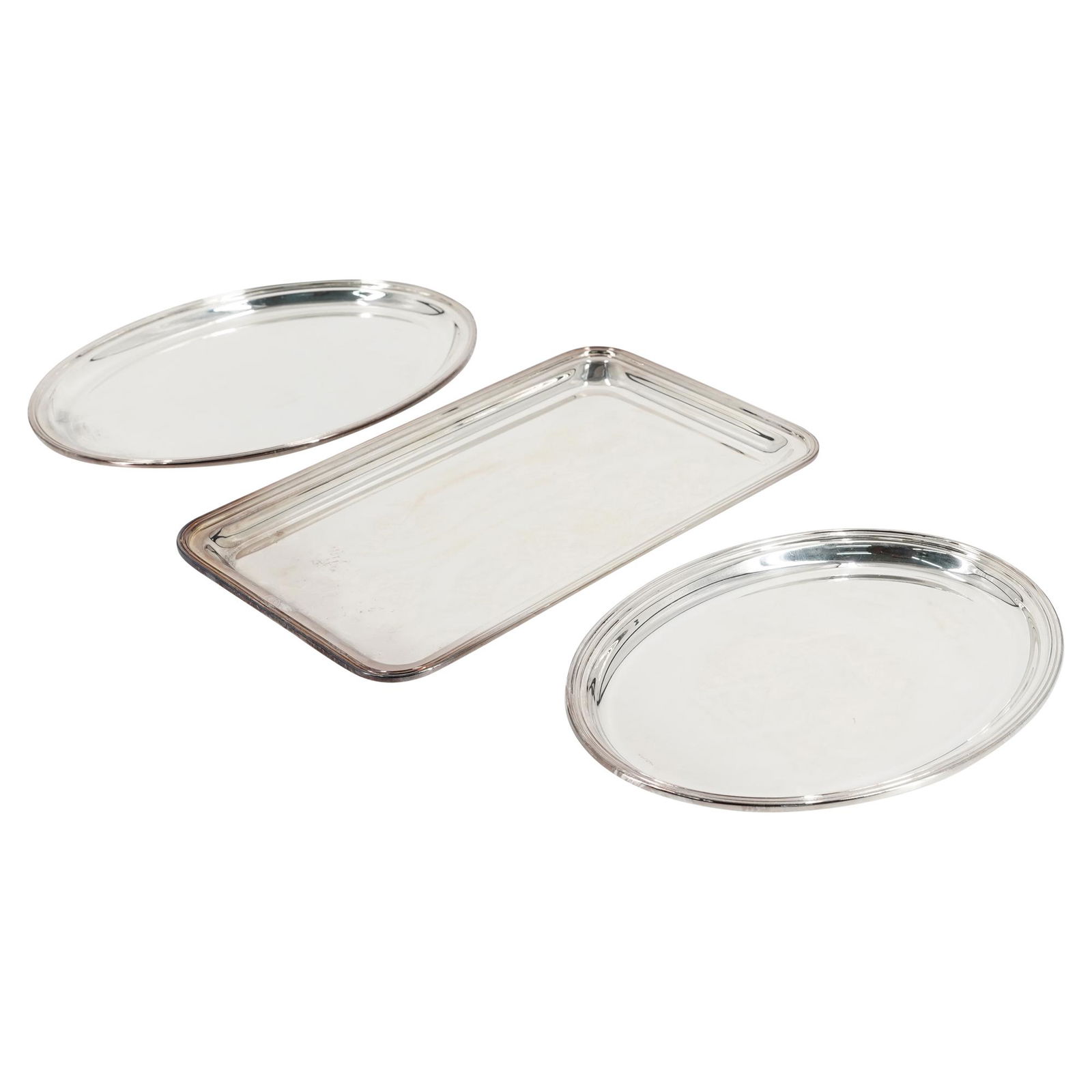 (3Pc) Hazorfim Sterling Silver Trays (1 of 5)