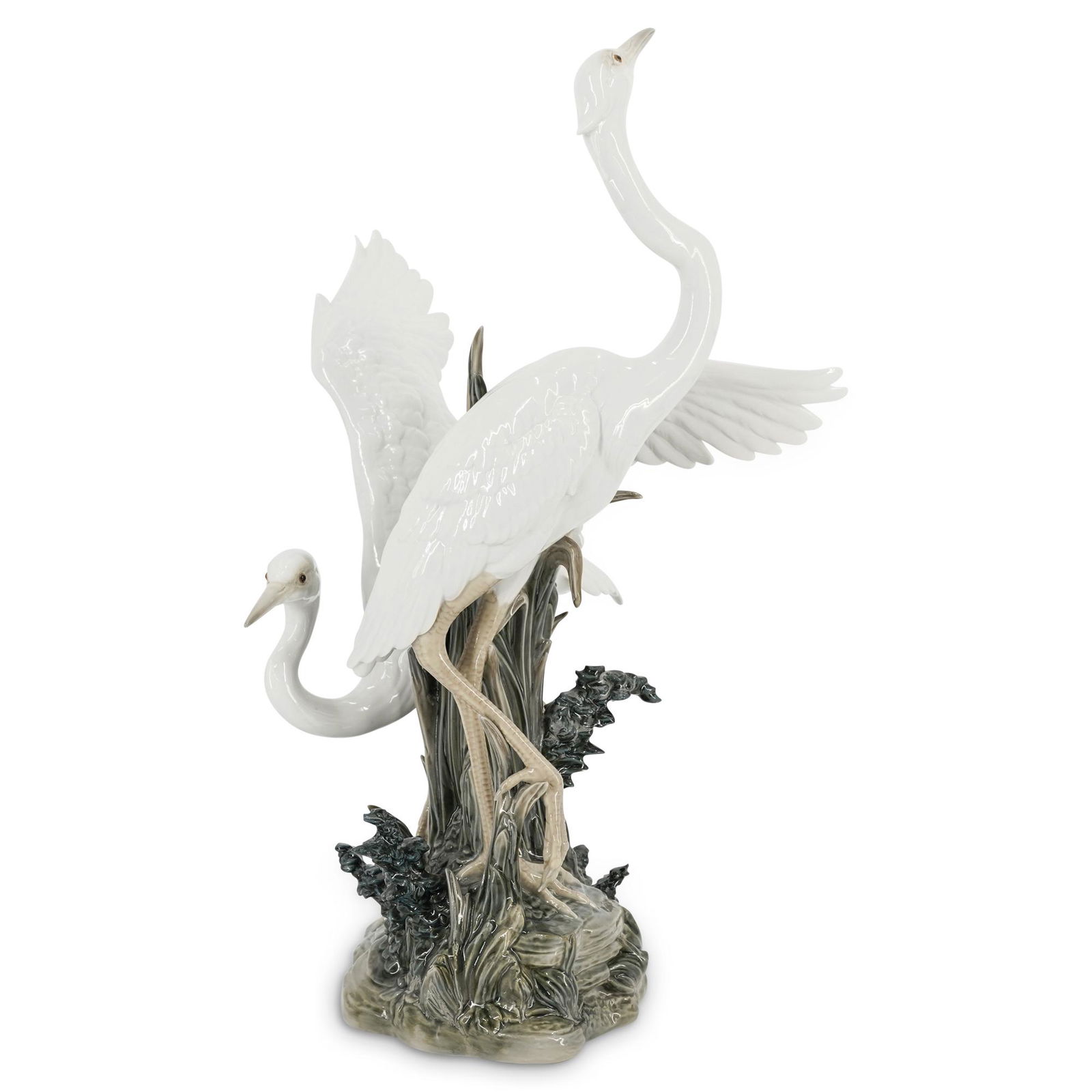 Large Lladro Heron Statue (1 of 7)