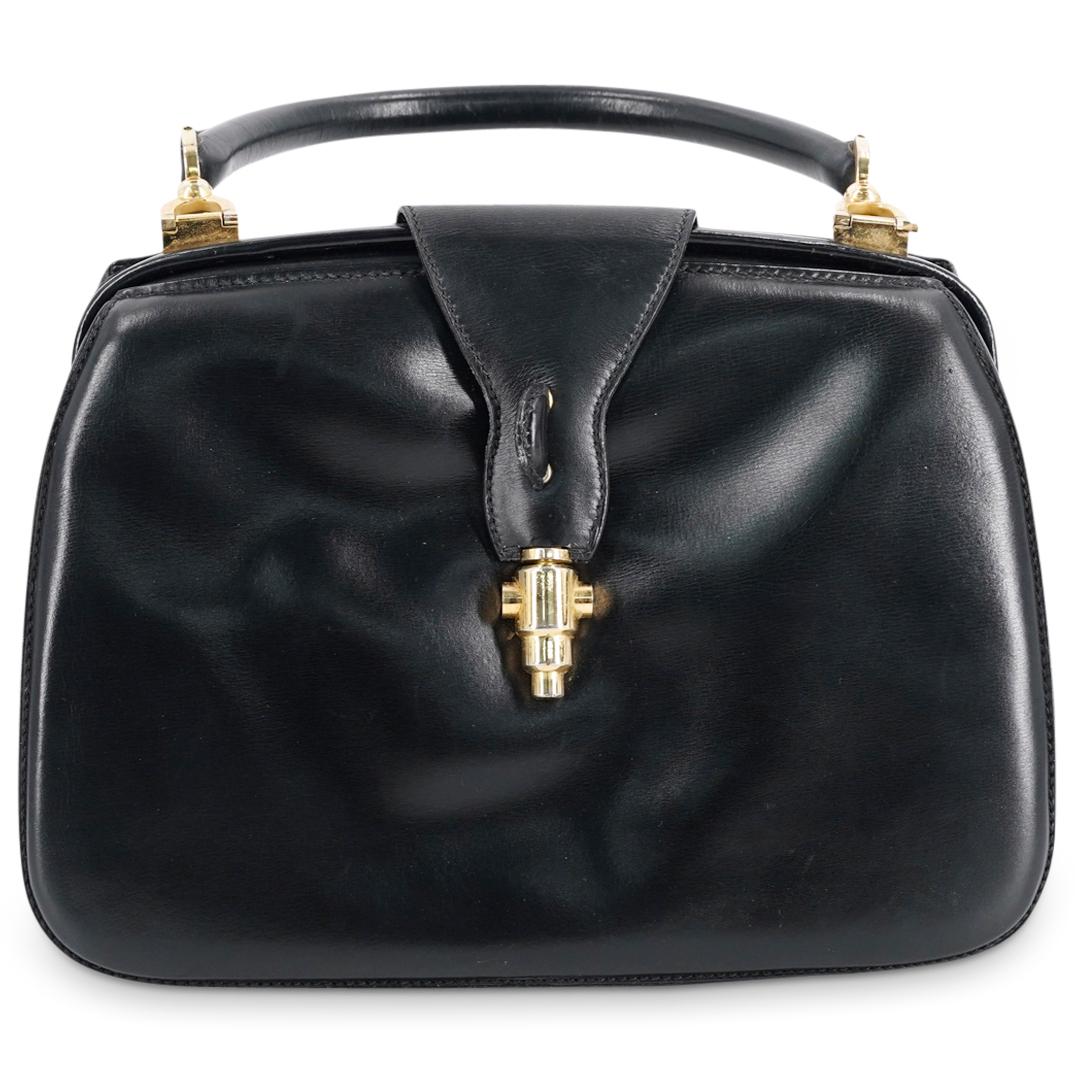 Gucci Black Leather Purse (1 of 6)