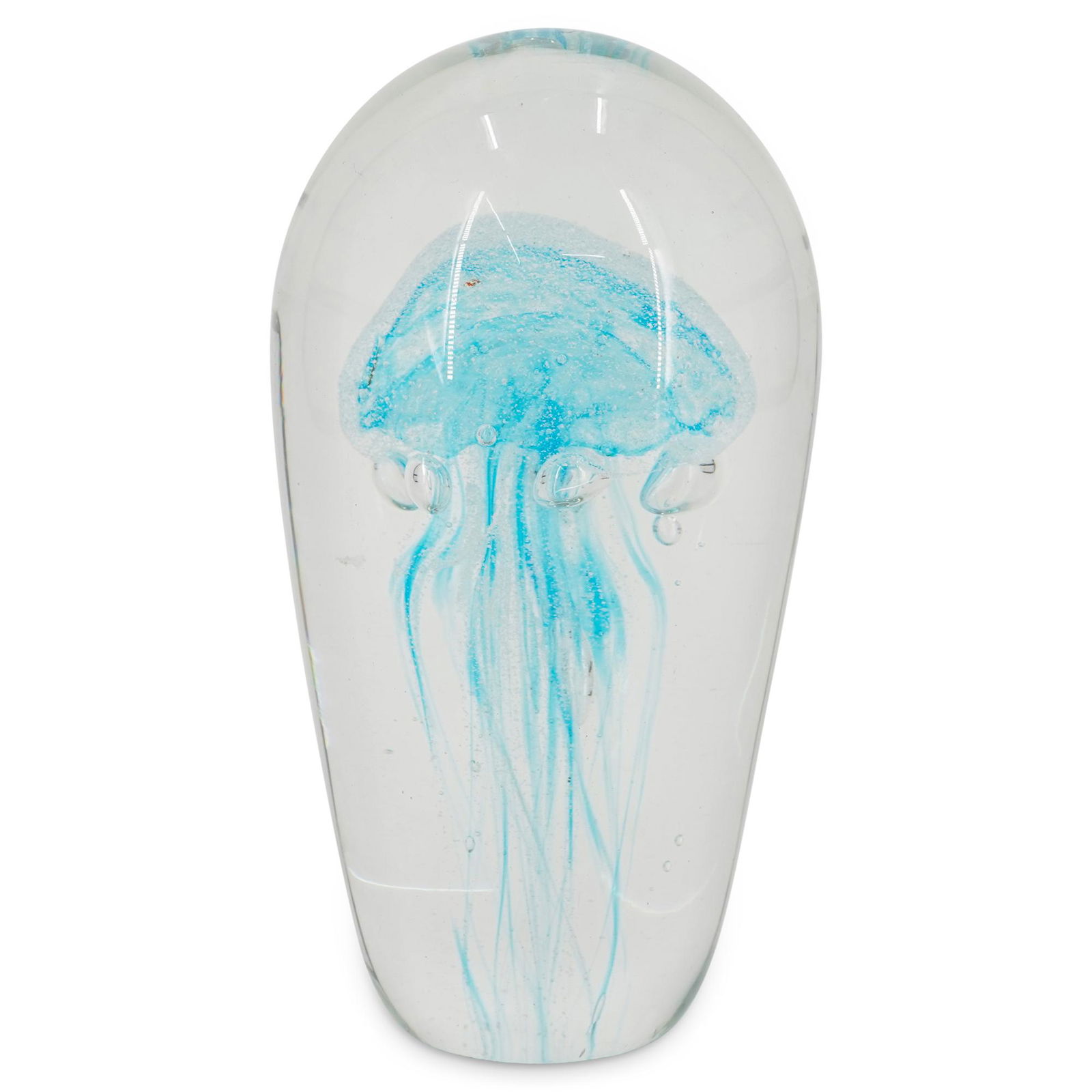 Murano Jellyfish Art Glass Paperweight (1 of 4)