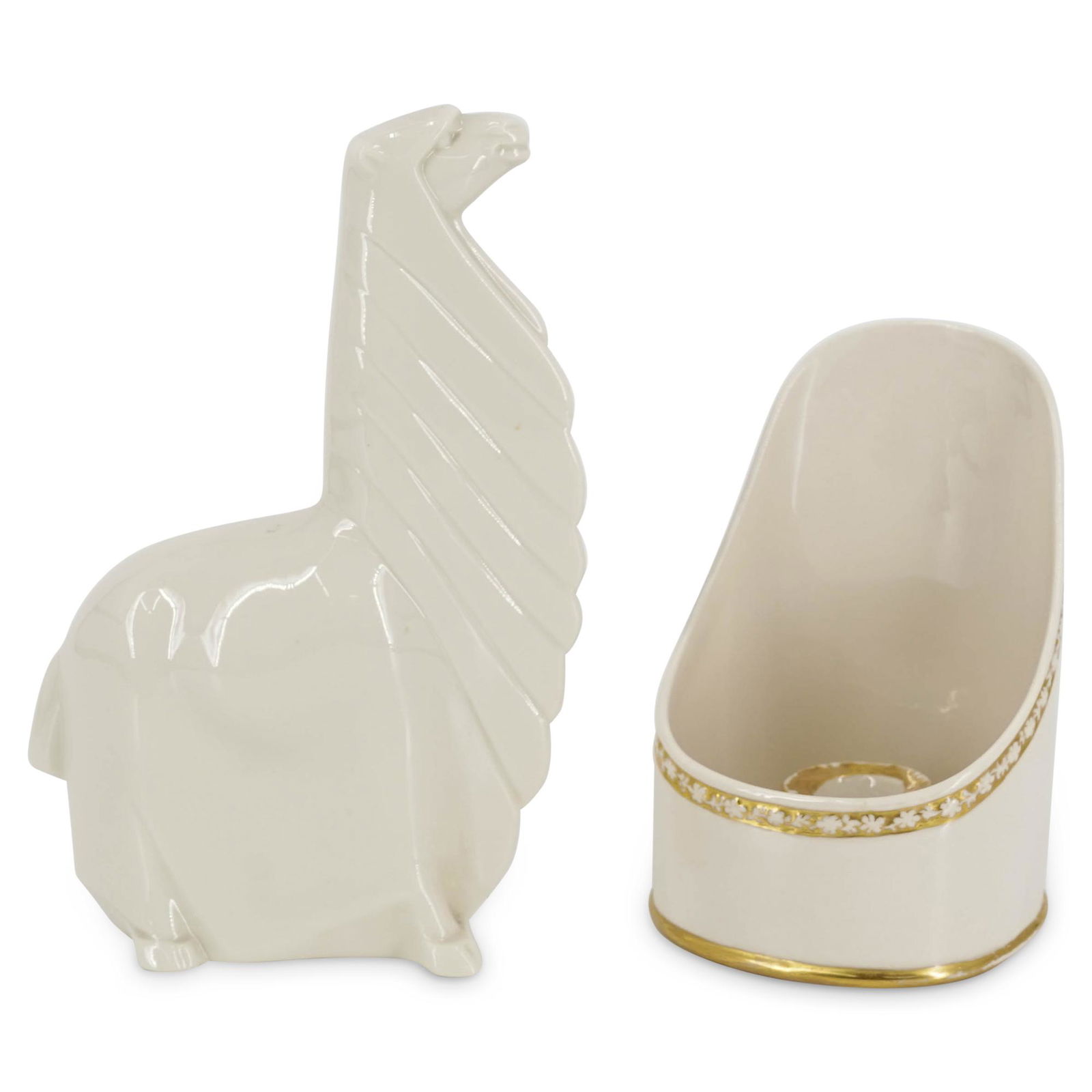 (2Pc) Lenox Porcelain Grouping (1 of 9)