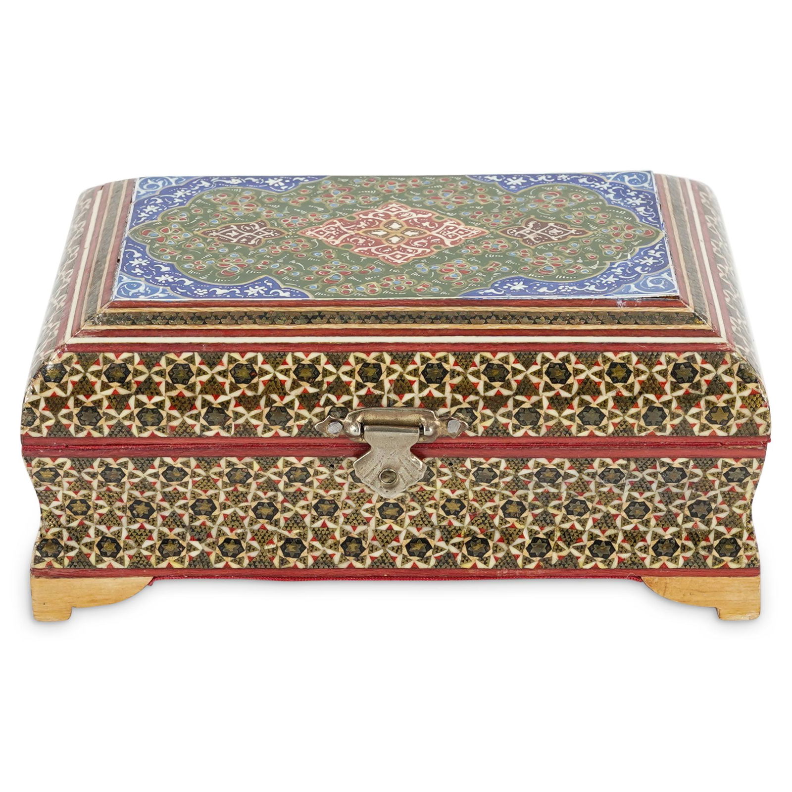 Persian Handcrafted Khatam Wooden Box (1 of 6)
