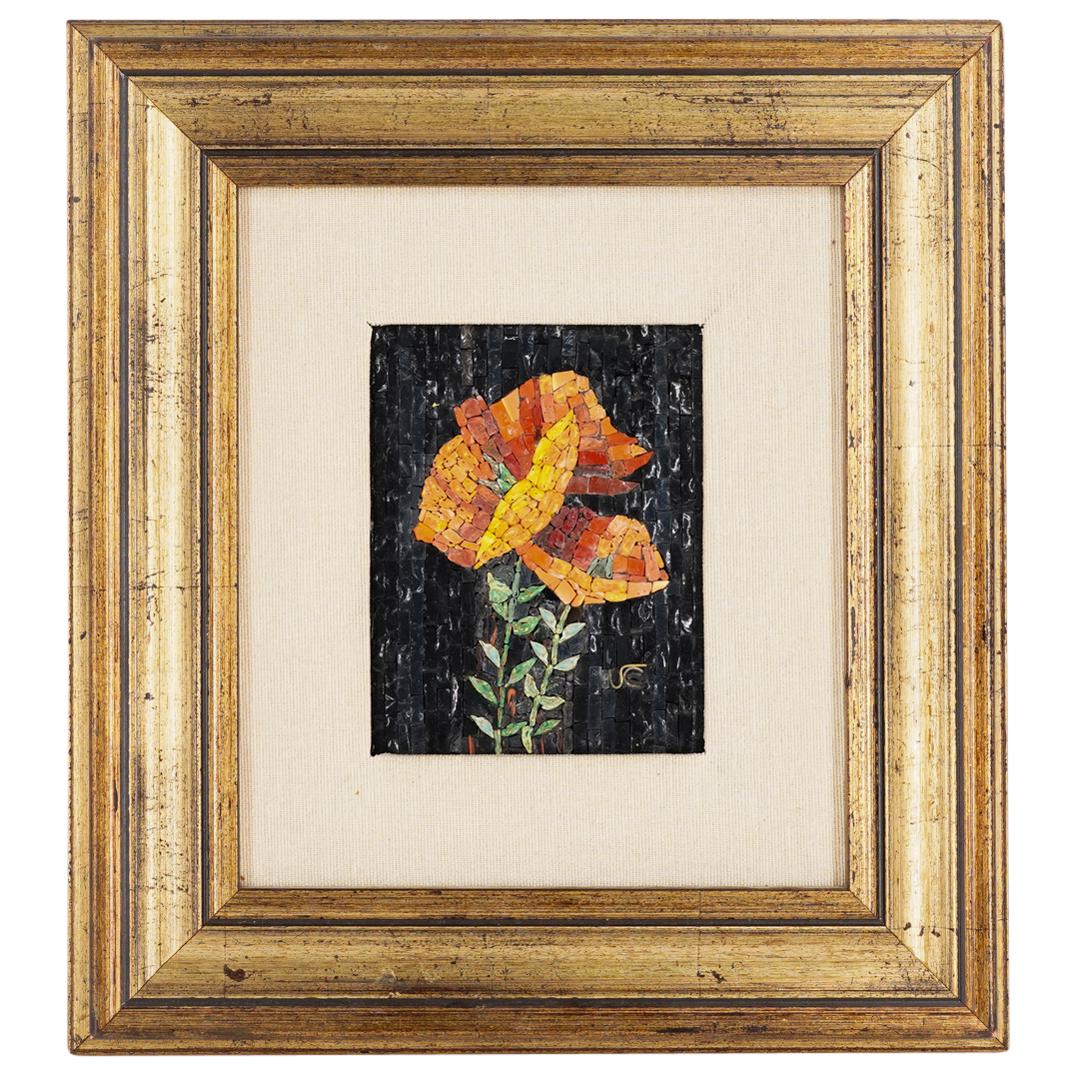 Virgilio Cassio Italian Vitreous Enameled Glass Mosaic (1 of 5)