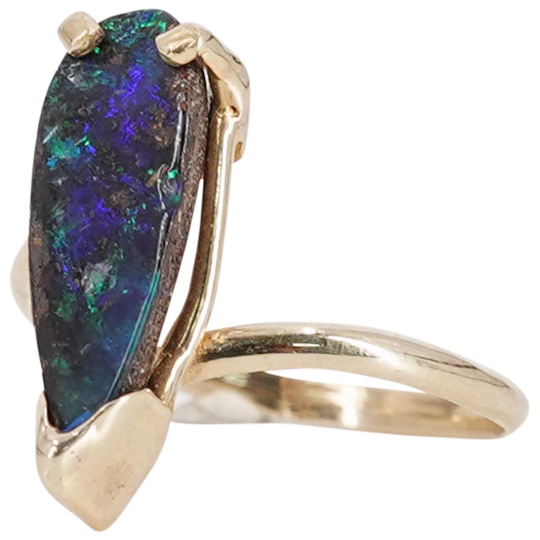 Opal & 14k Gold Ring (1 of 3)