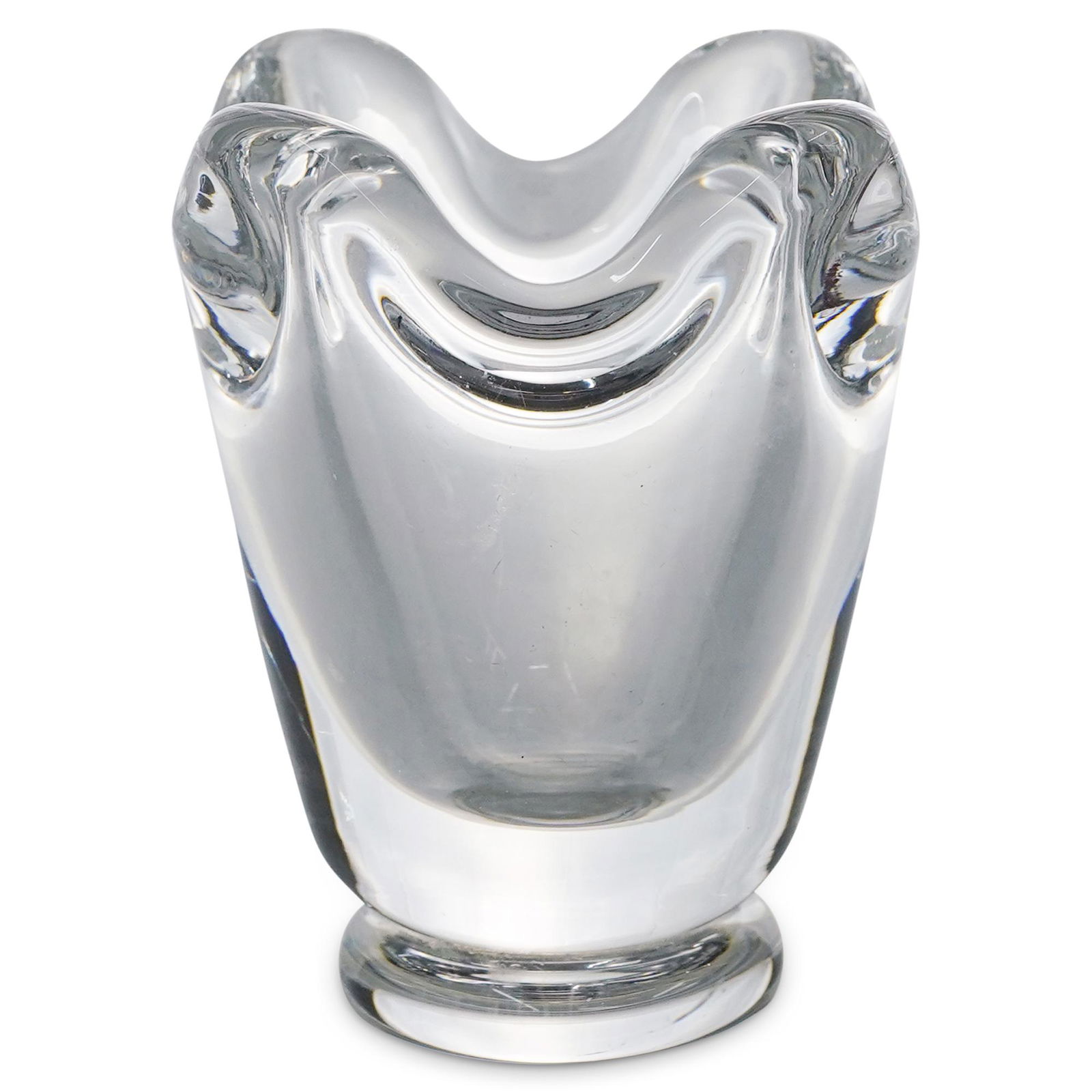 Vintage Steuben Glass Cigarette Urn in Bag (1 of 6)