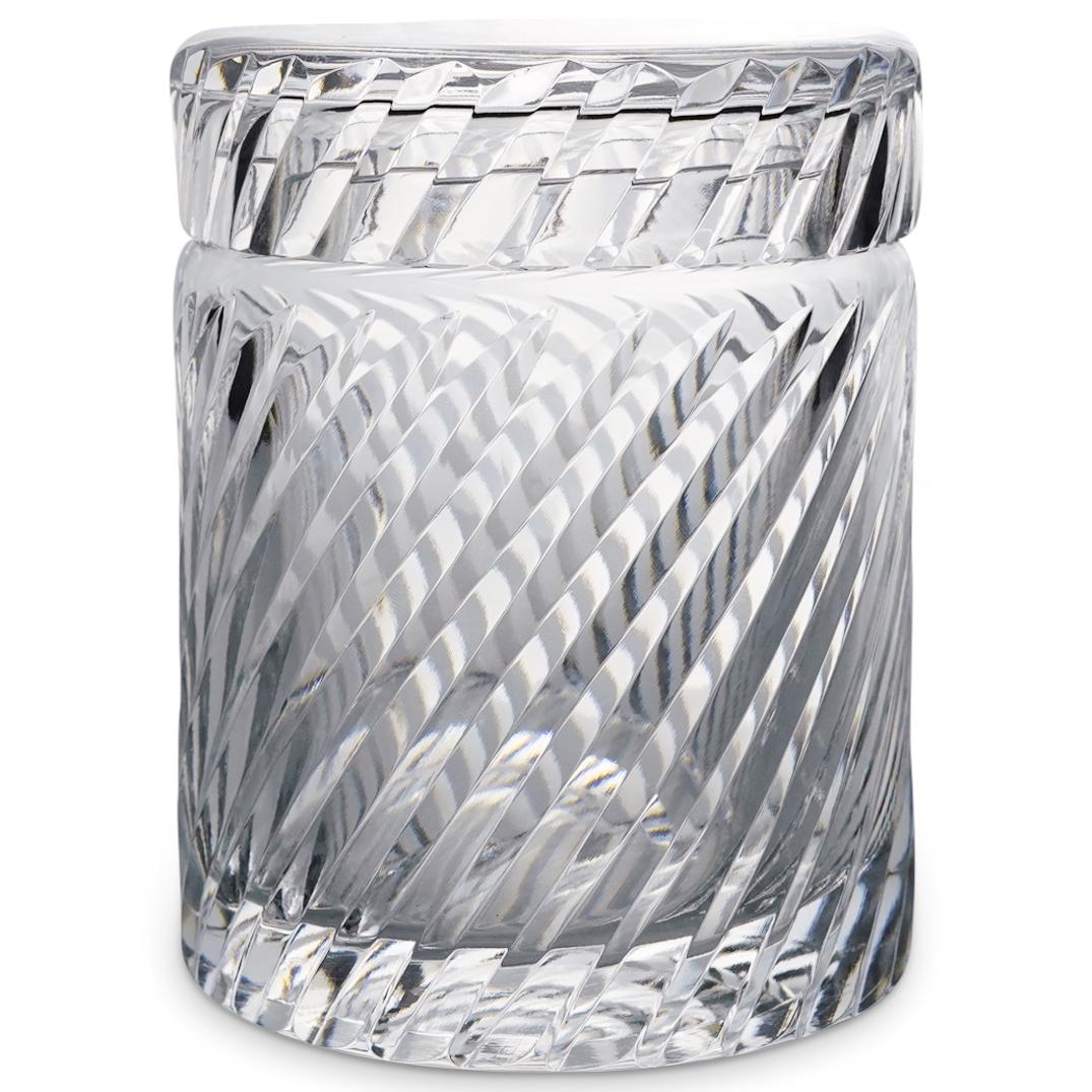 Tiffany & Co. Royal Brierley Crystal Jar (1 of 3)