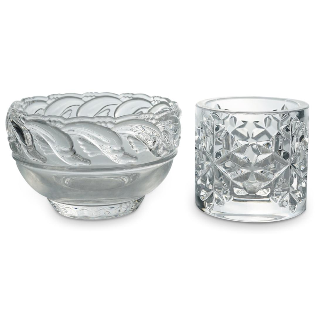Tiffany & Co. Crystal Bowl & Votive Candle Holder Set (1 of 6)