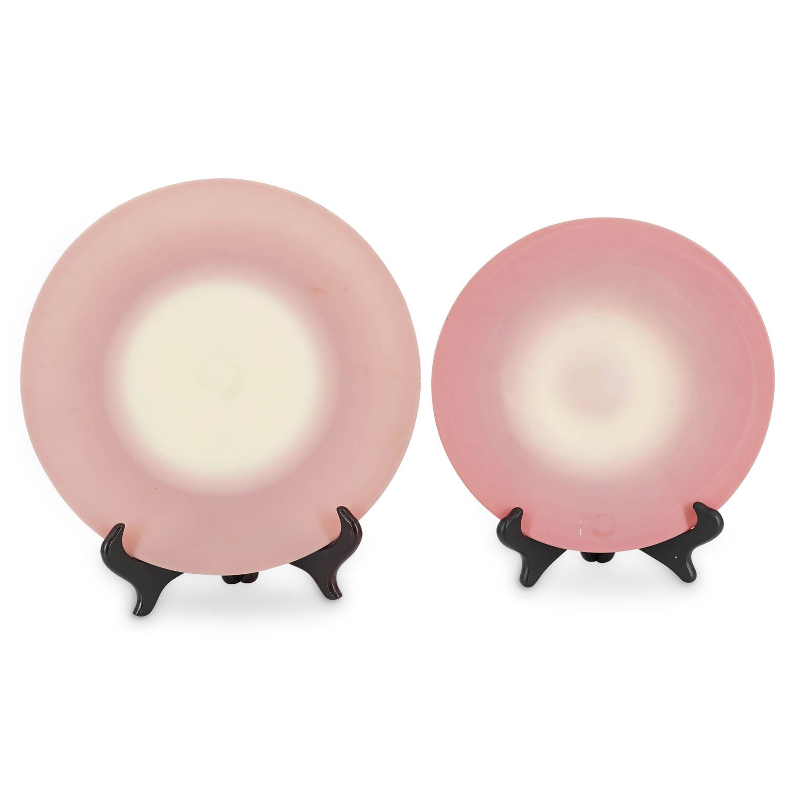 Pair Of Mount Washington Burmese Plates (1 of 4)