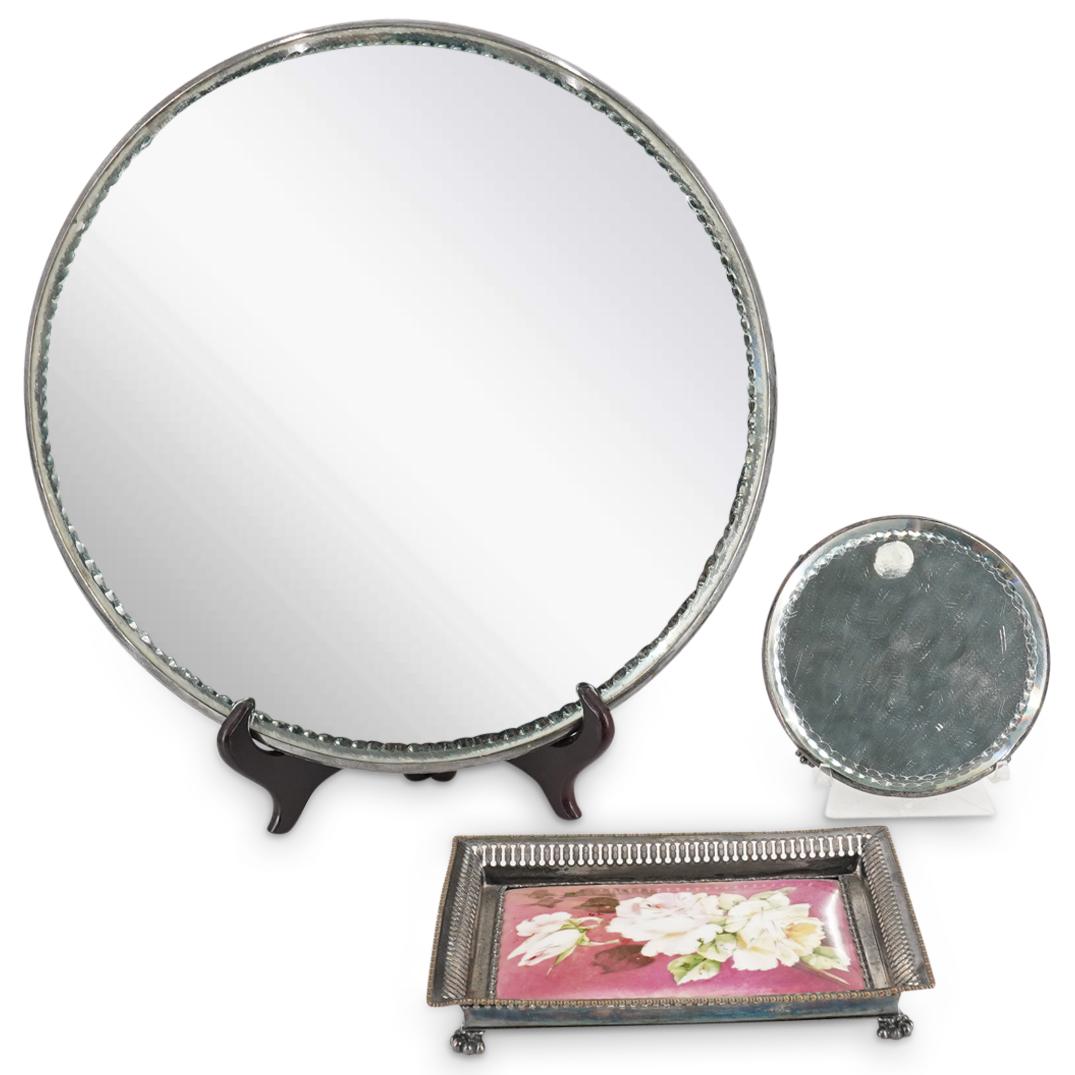 (3 Pc) The Pairpoint Corporation Vanity Set (1 of 3)