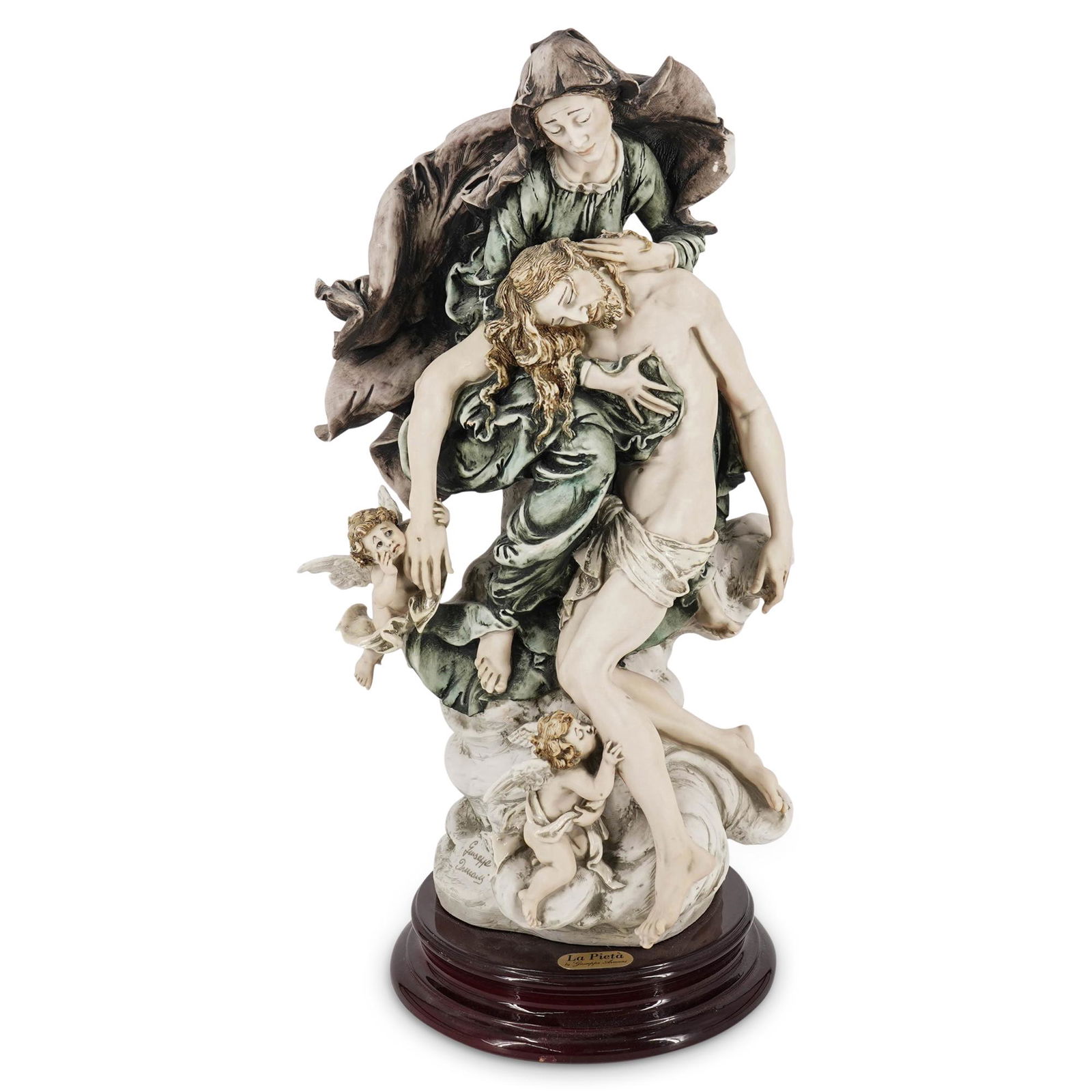 Limited Edition G. Armani Capodimonte "La Pieta" Figurine (1 of 9)