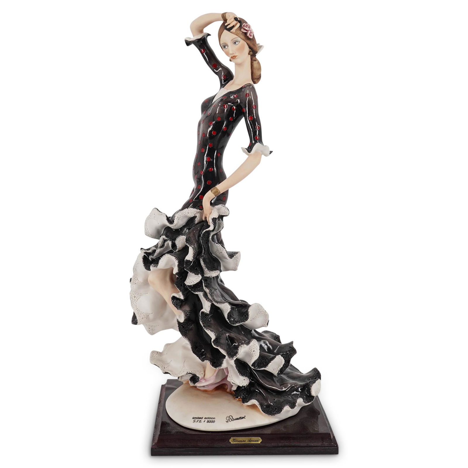 Limited Edition G. Armani Capodimonte "Flamenco Dancer" Figurine (1 of 7)