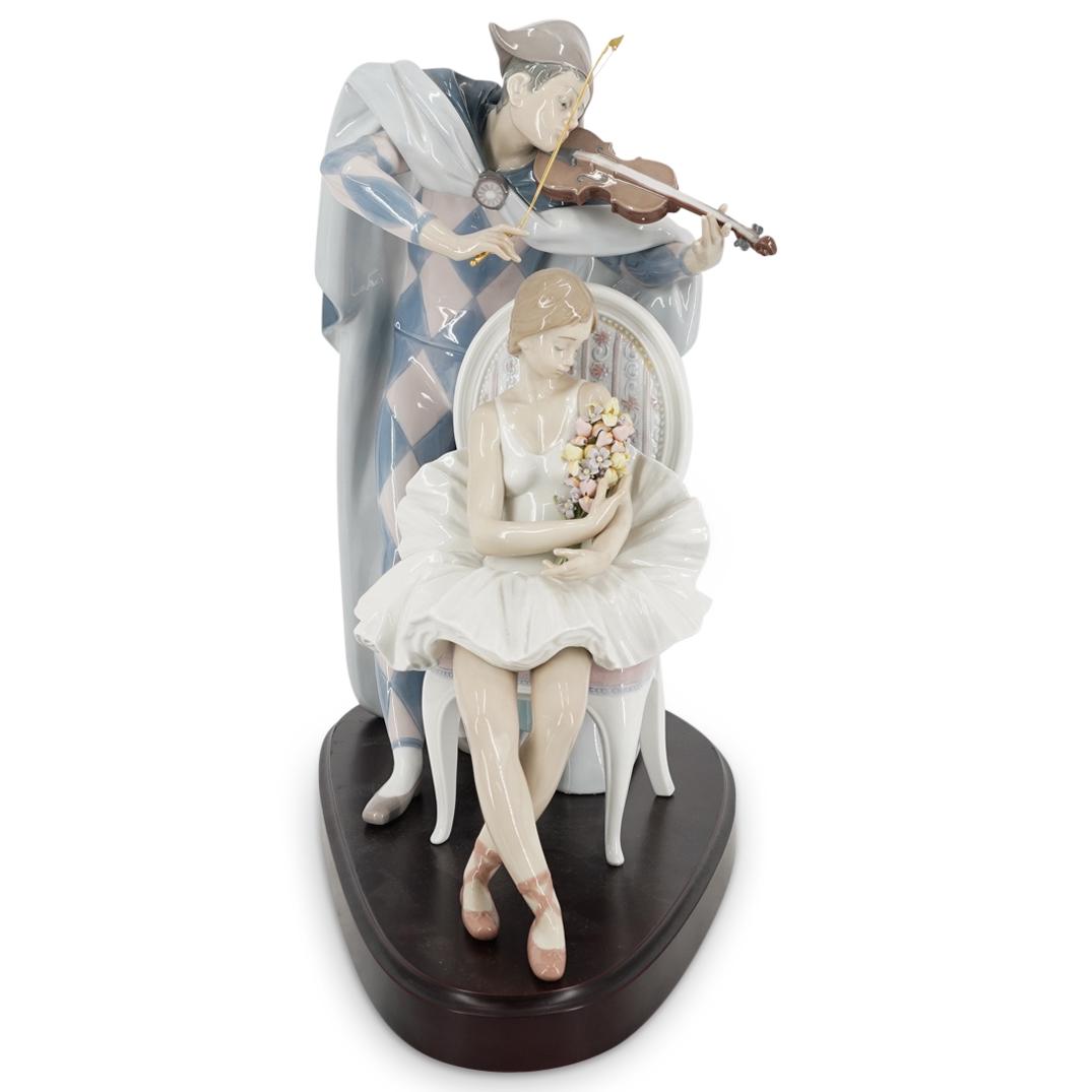 Limited Edition Lladro "Jester Serenade" Porcelain Figurine (1 of 8)