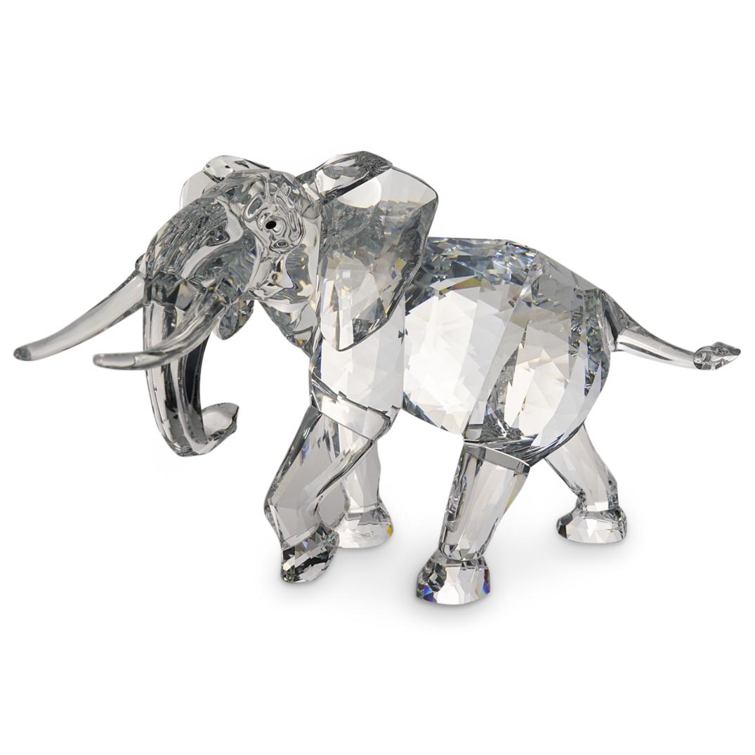 Limited Edition Swarovski Crystal Elephant Figurine (1 of 10)