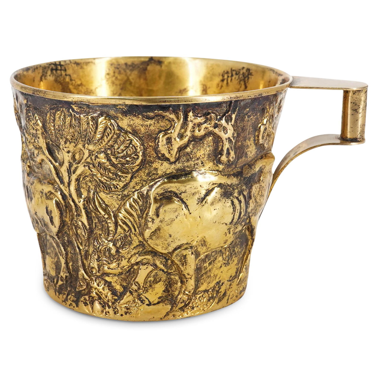 Greek Gilt Sterling Lalaounis Cup (1 of 6)
