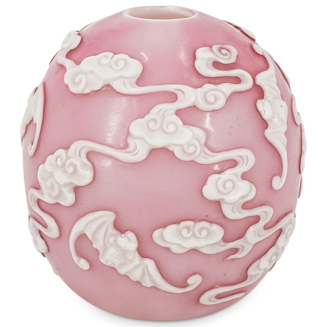 Antique Chinese Peking Glass Vase (1 of 6)