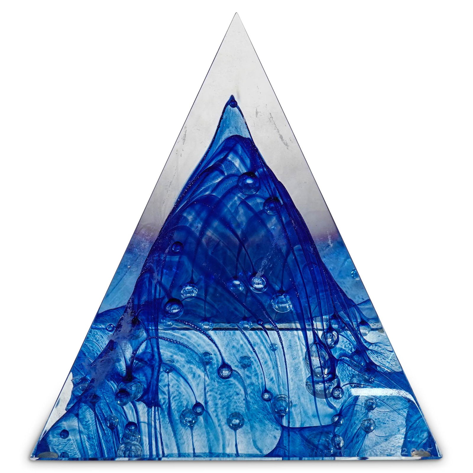 Jan Stohanzl Blue Glass Pyramid (1 of 6)