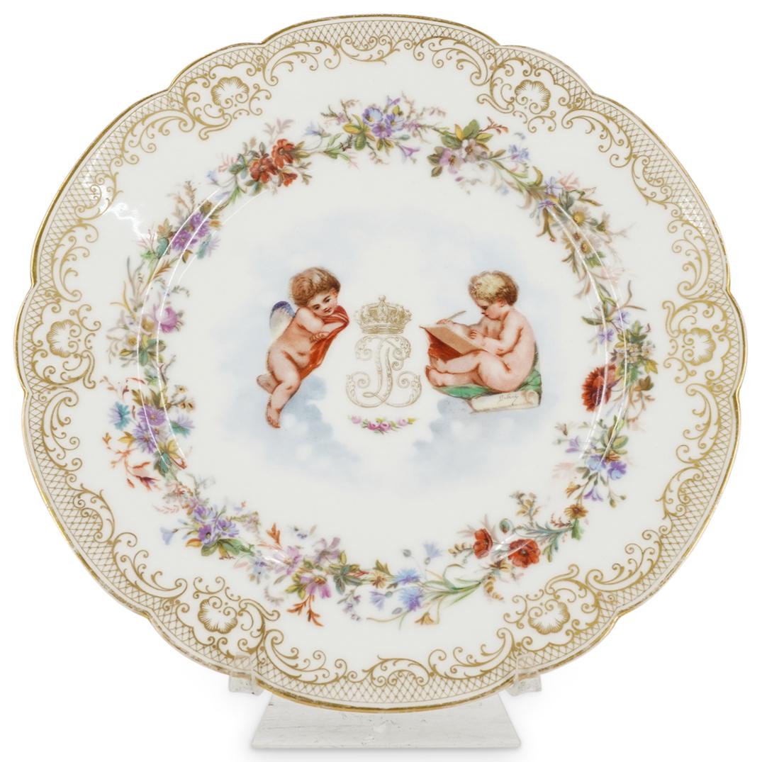 Sevres Porcelain Plate (1 of 5)