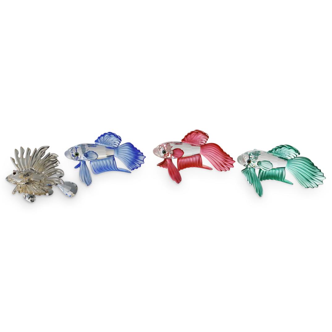Swarovski Crystal "South Sea" Fish Figurines (1 of 9)