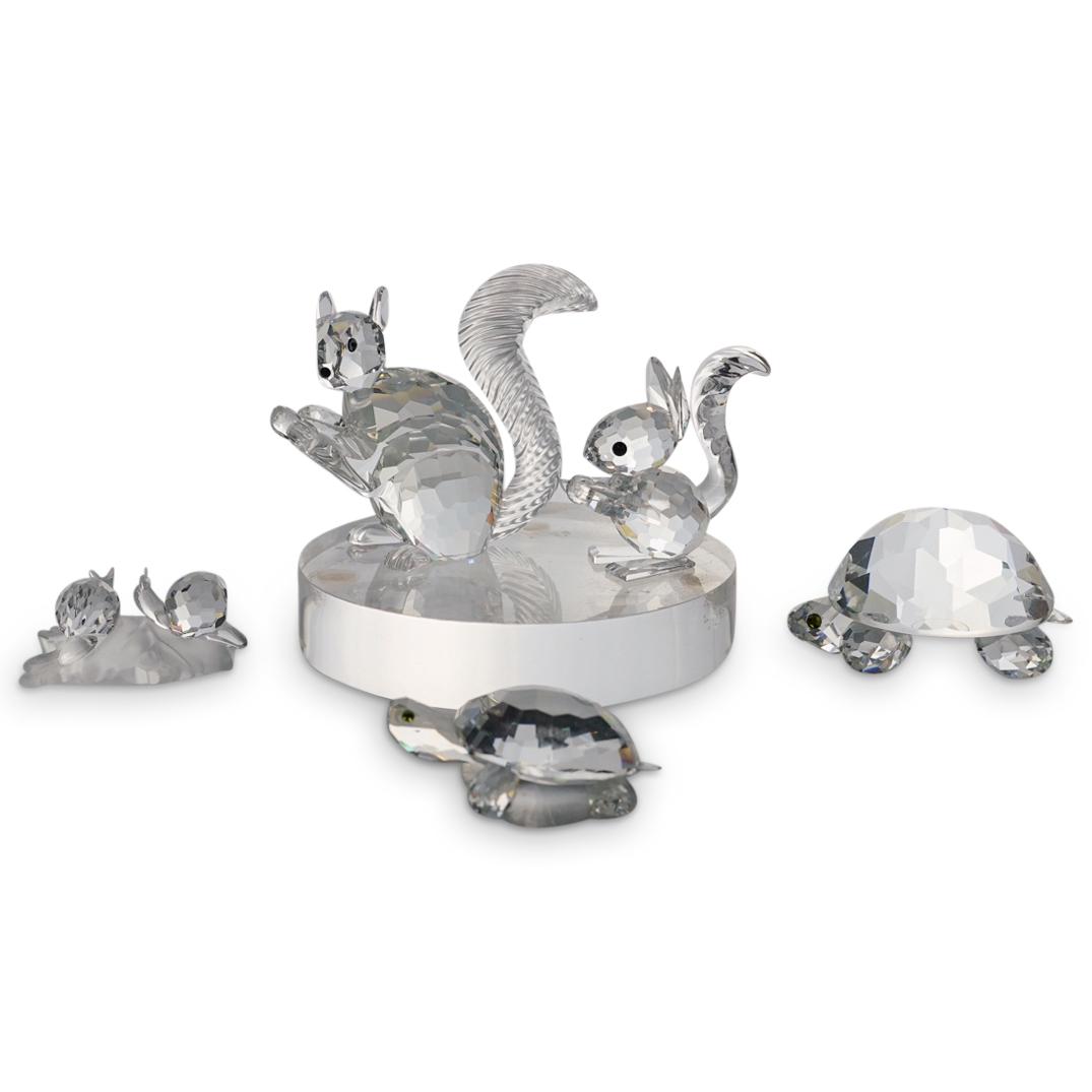 (5 Pc) Swarovski Crystal Figurines Grouping Set (1 of 7)