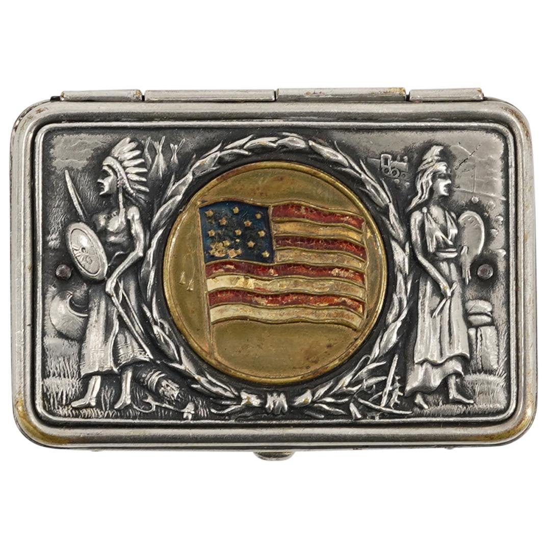 1904 St. Louis Fair Souvenir Match Safe (1 of 6)