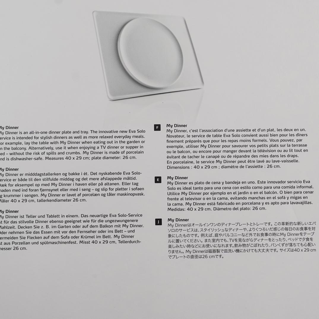 (8 Pc) Evasolo My Dinner All-In-One Plate And Tray Combos (1 of 3)