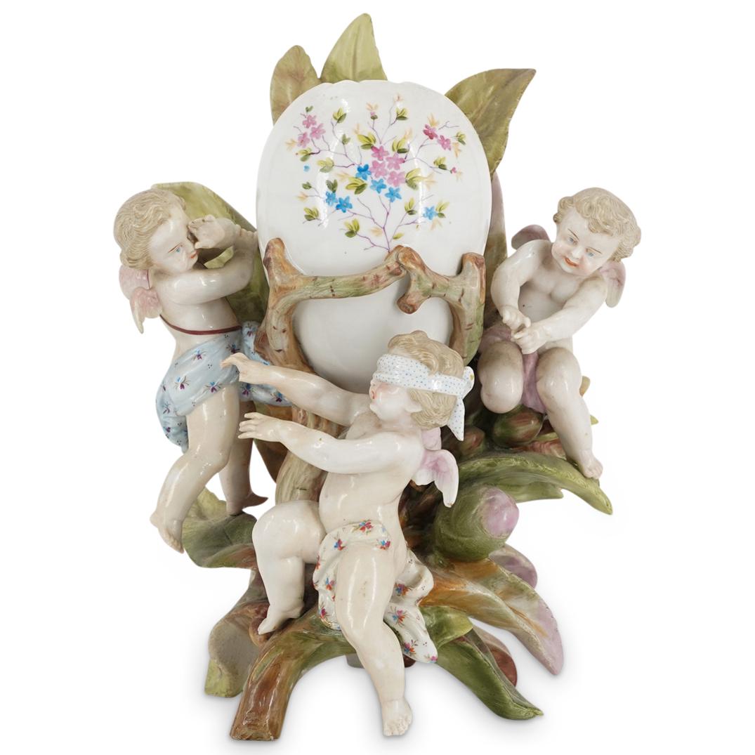 Antique KPM Porcelain Cherub Vase (1 of 7)