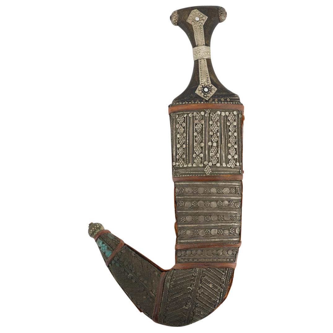 Antique Yemeni Silver Jambiya Dagger (1 of 6)