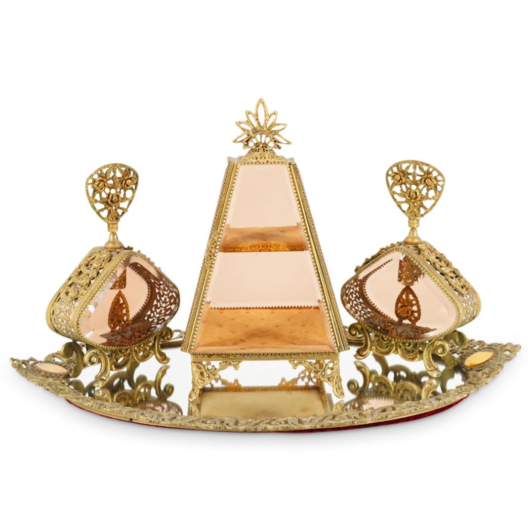 (4Pc) Victorian Style Vanity Set (1 of 10)