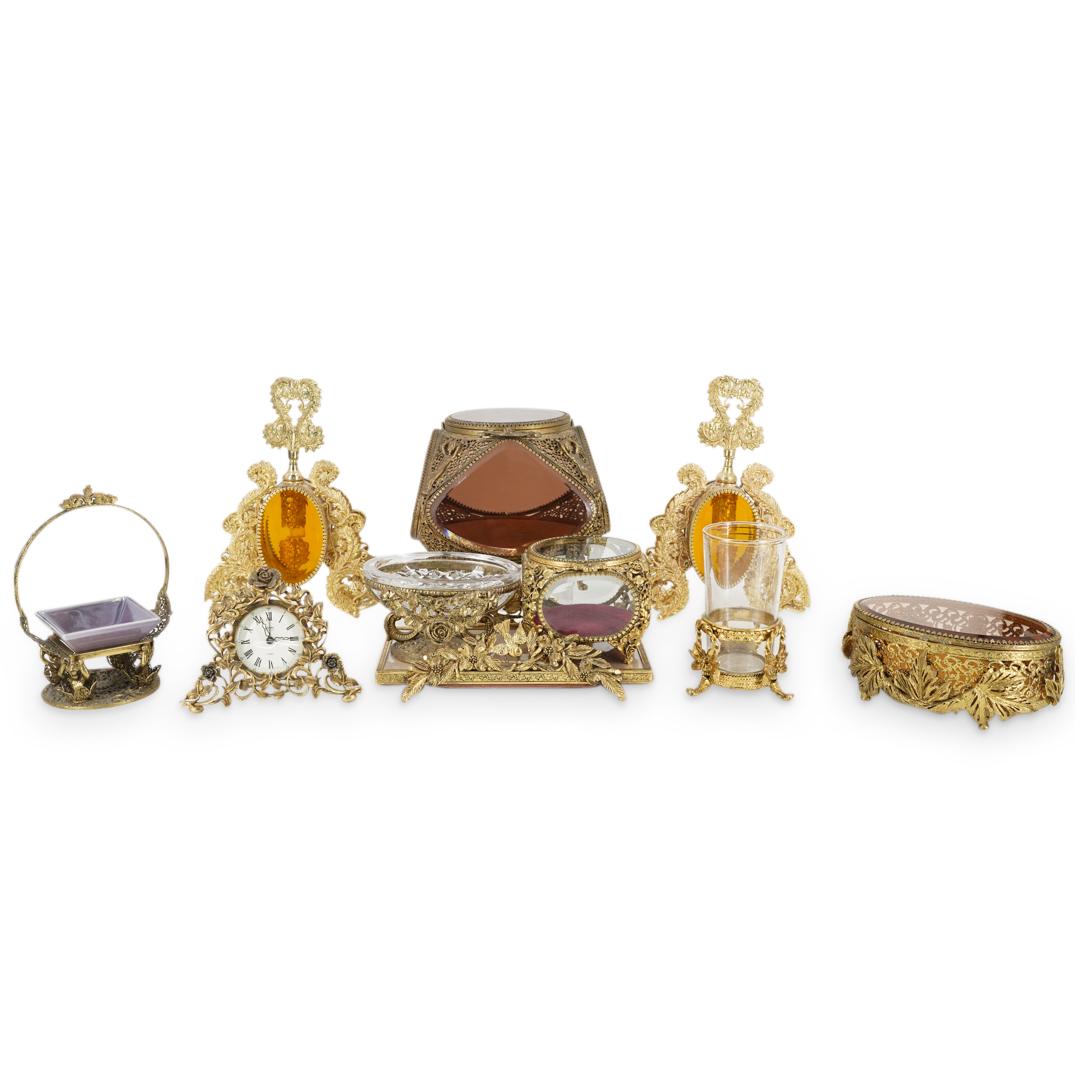 (10Pc) Victorian Style Vanity Set (1 of 11)