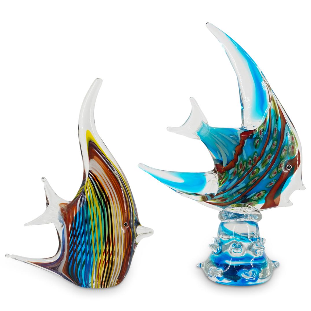 Pair of Murano Glass Fish (1 of 7)