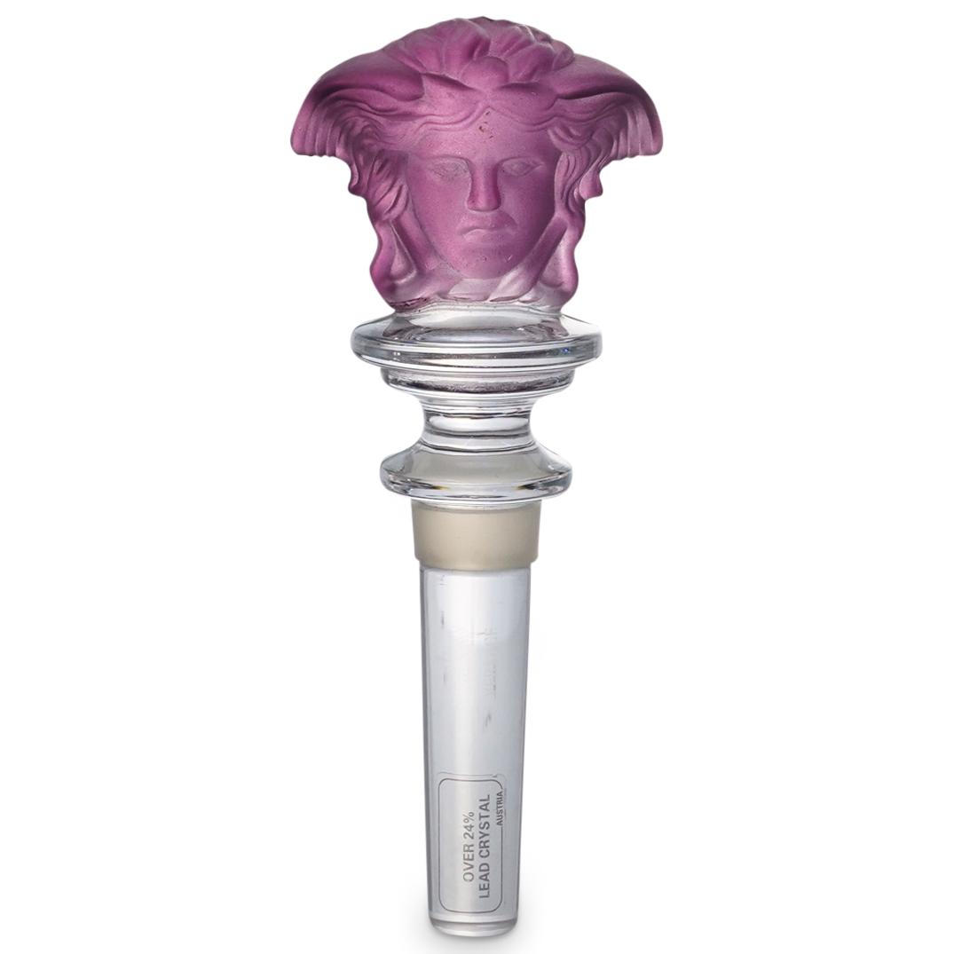 Rosenthal Versace Amethyst Medusa Stopper (1 of 4)