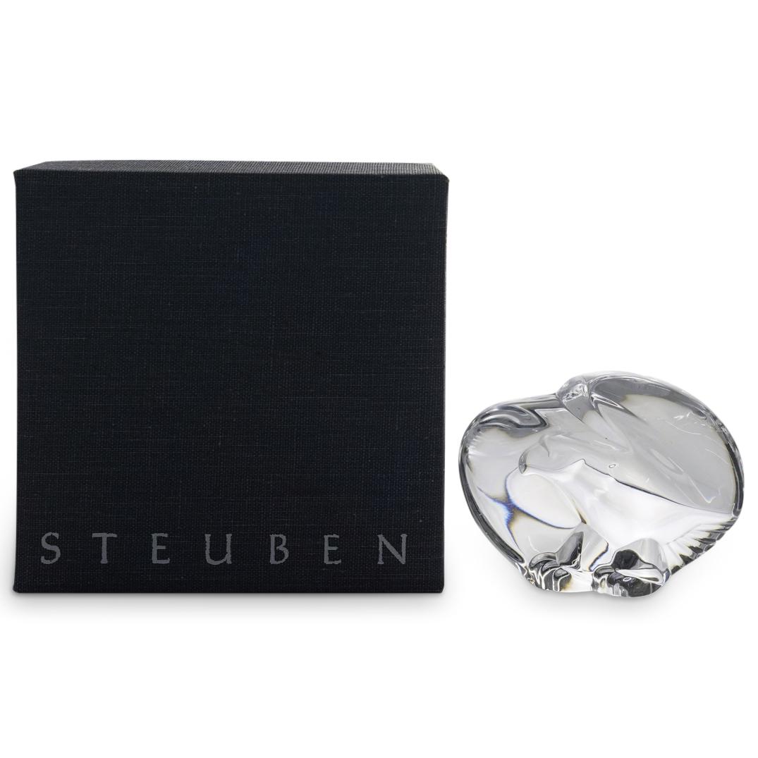 Steuben American Eagle Hand Cooler Crystal Figurine (1 of 6)