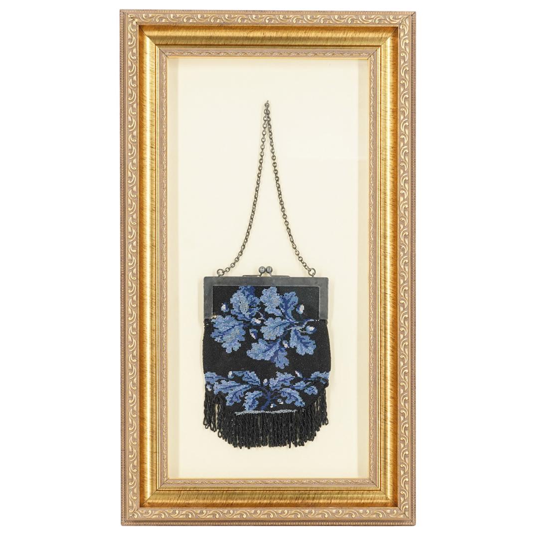 Antique Sterling Beaded Purse (1 of 5)