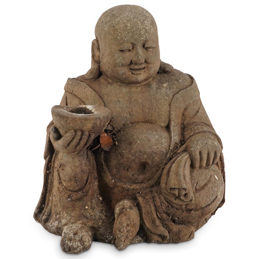 Pair Of Stone Garden Sculptures Of Budai (1 of 5)